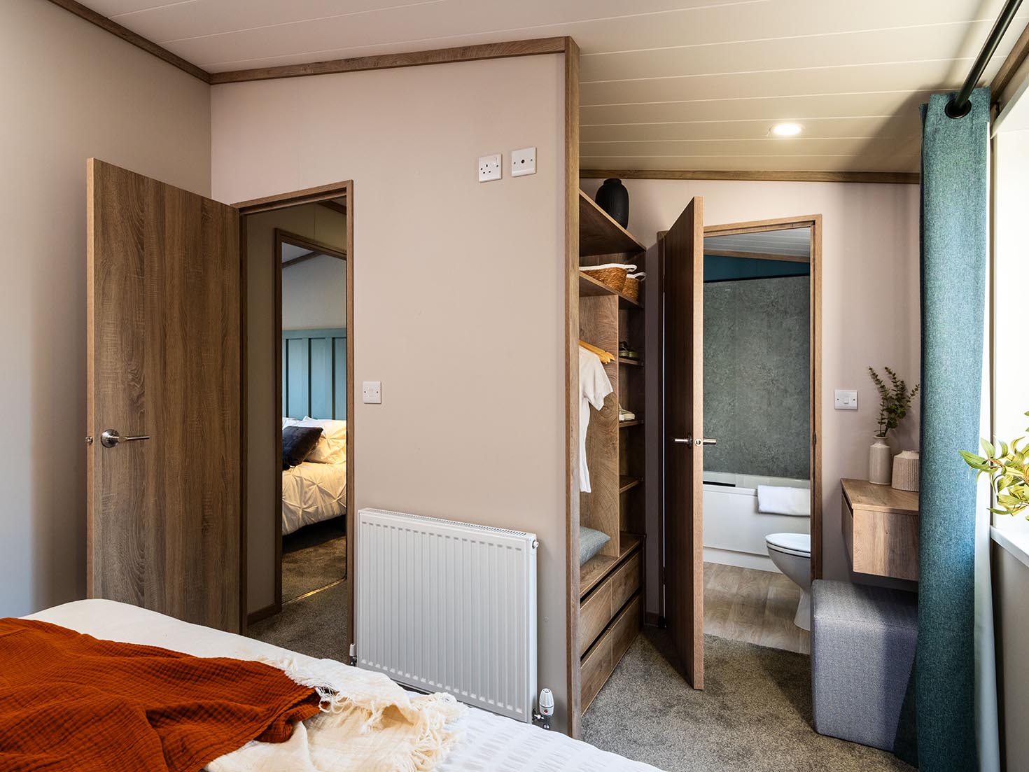 Ash Lodge cosy lounge and feature fire, Lake District breaks